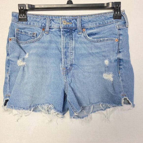Old Navy OG Straight Denim Shorts Women’s 8 - Picture 1 of 5